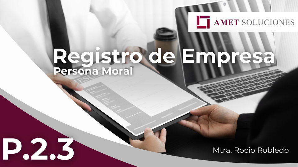 P 2.3 REGISTRO DE EMPRESA